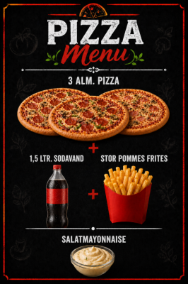 3 Alm. Pizza